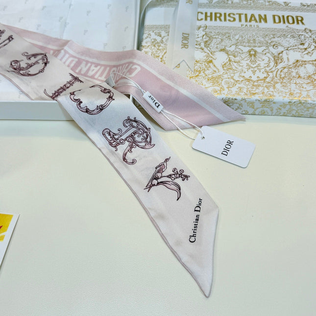 DIOR 26S SCARF 105CM IN SILK 304069