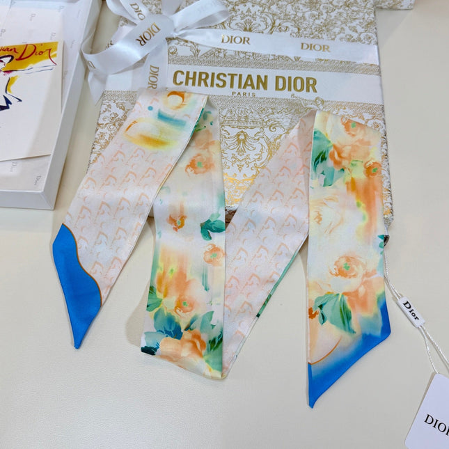 DIOR 26S SCARF 105CM IN SILK 316502
