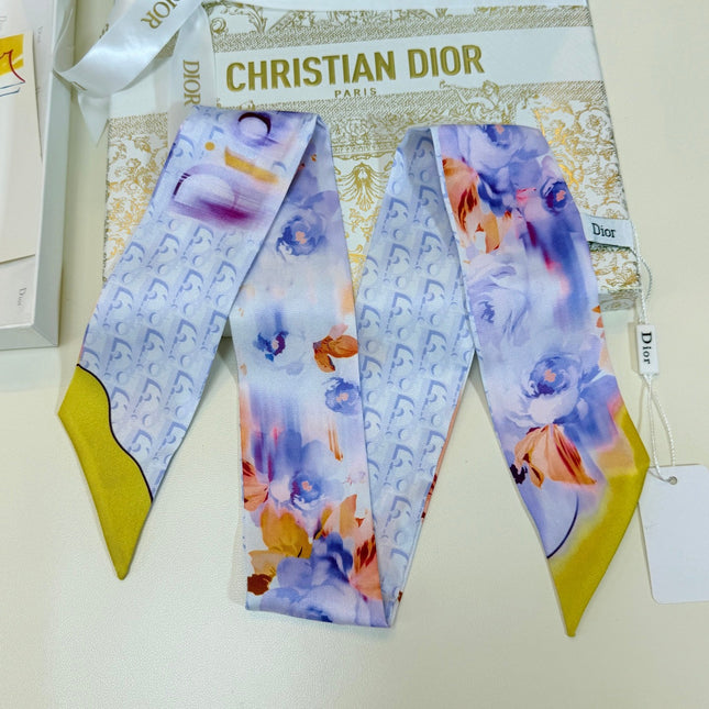 DIOR 26S SCARF 105CM IN SILK 316503