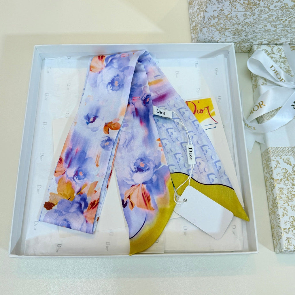 DIOR 26S SCARF 105CM IN SILK 316503