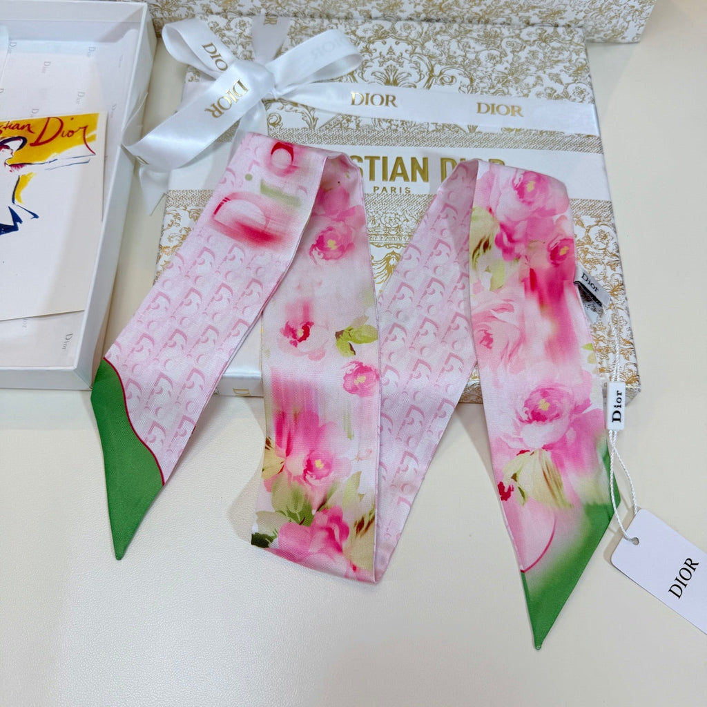 DIOR 26S SCARF 105CM IN SILK 316504