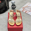 RENE CAOVILLA 26S HEELED SANDALS 85 MM IN BEIGE LAMBSKIN WITH BOW