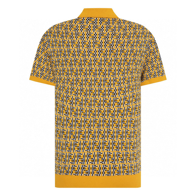 FENDI 26S SHORT SLEEVE KNIT POLO 218