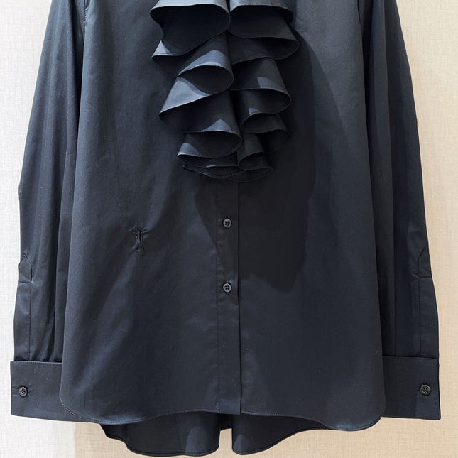 DIOR 25S PLEATED SHIRT 866