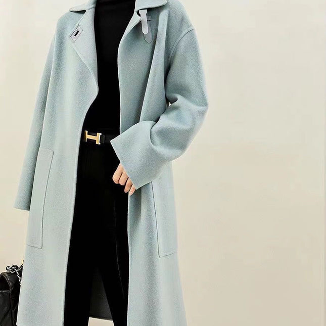 HERMES 25S CASHMERE COAT 123