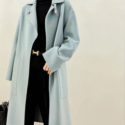 HERMES 25S CASHMERE COAT 123