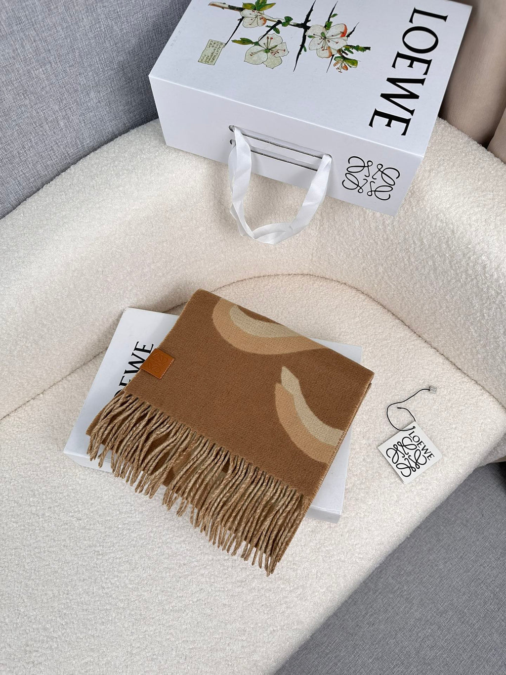 LOEWE 26S SCARF 180 IN CASHMERE 508523