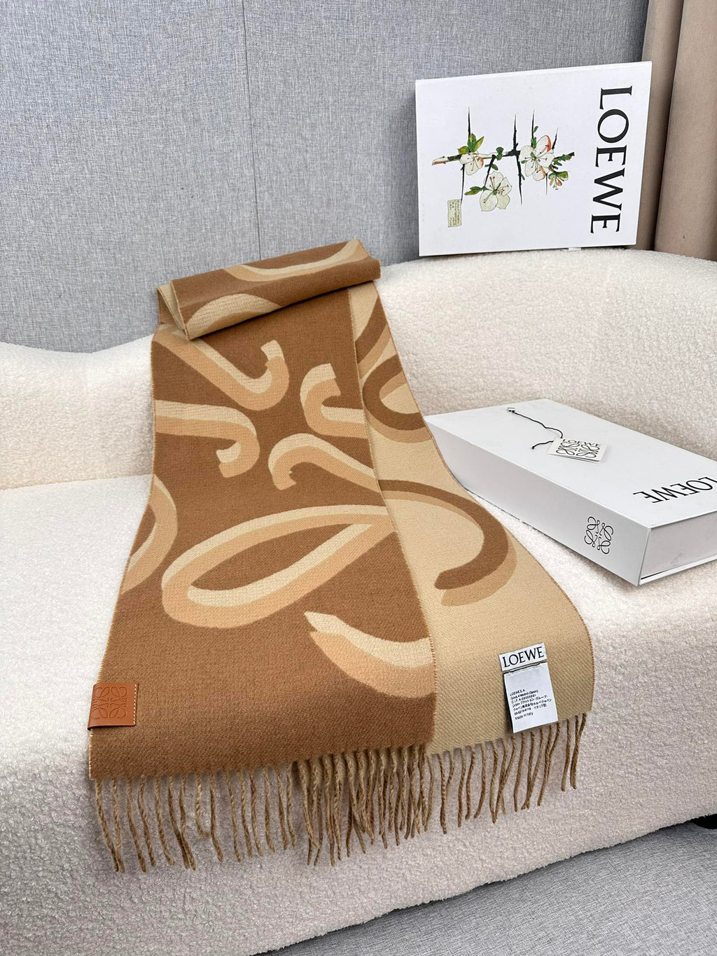 LOEWE 26S SCARF 180 IN CASHMERE 508523