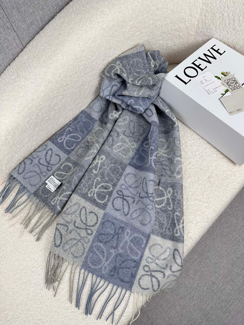 LOEWE 26S SCARF 200 IN CASHMERE 126266