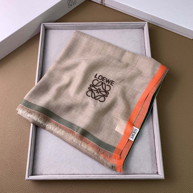 LOEWE 26S SCARF 110 IN CASHMERE 490974