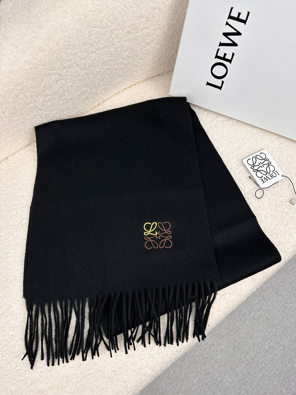 LOEWE 26S SCARF 180 IN CASHMERE 126265