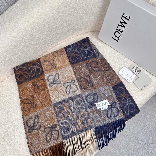 LOEWE 26S SCARF 200 IN CASHMERE 126269