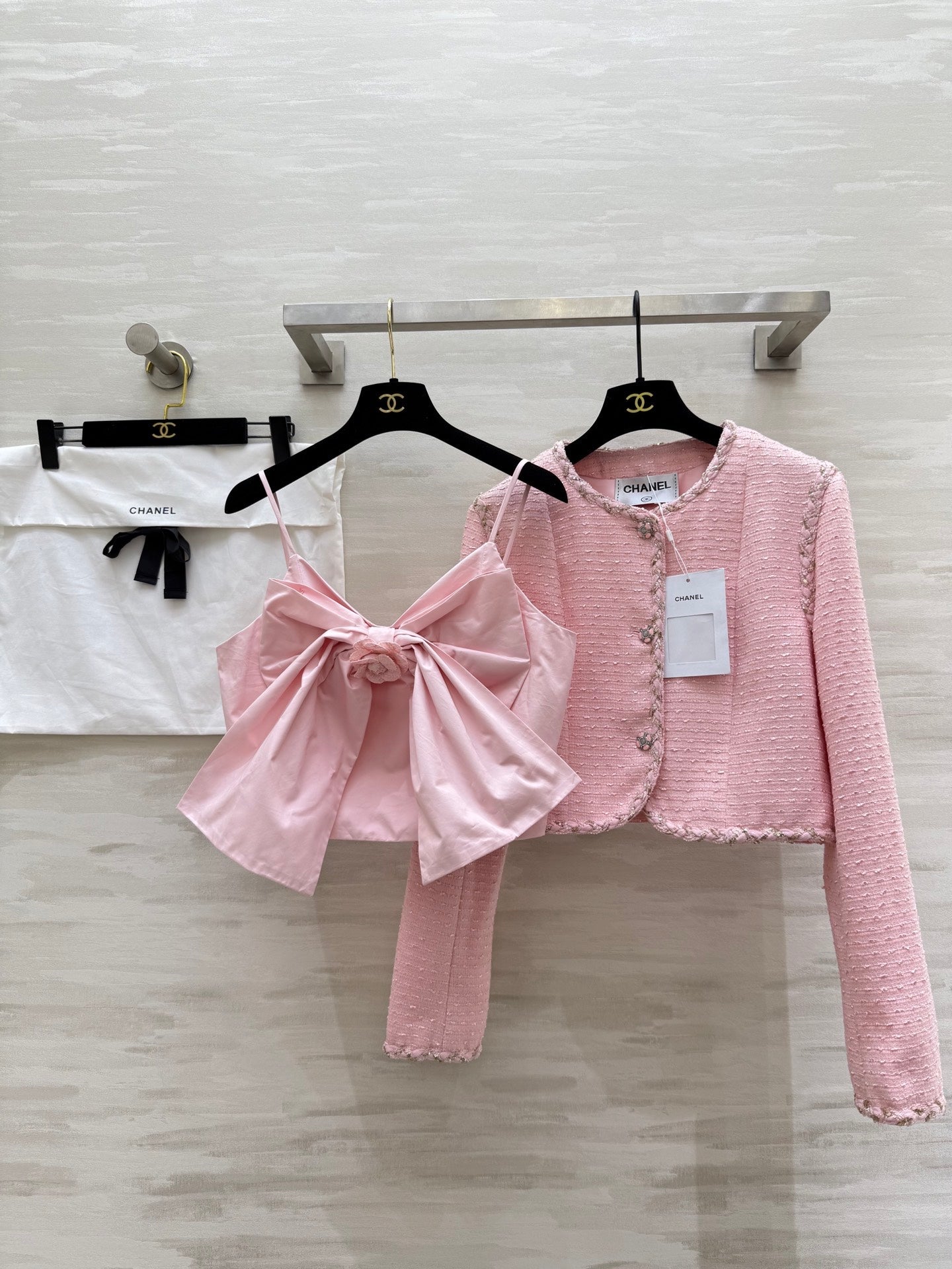 CHANEL 25S SPAGHETTI STRAP TOP STYLE 245