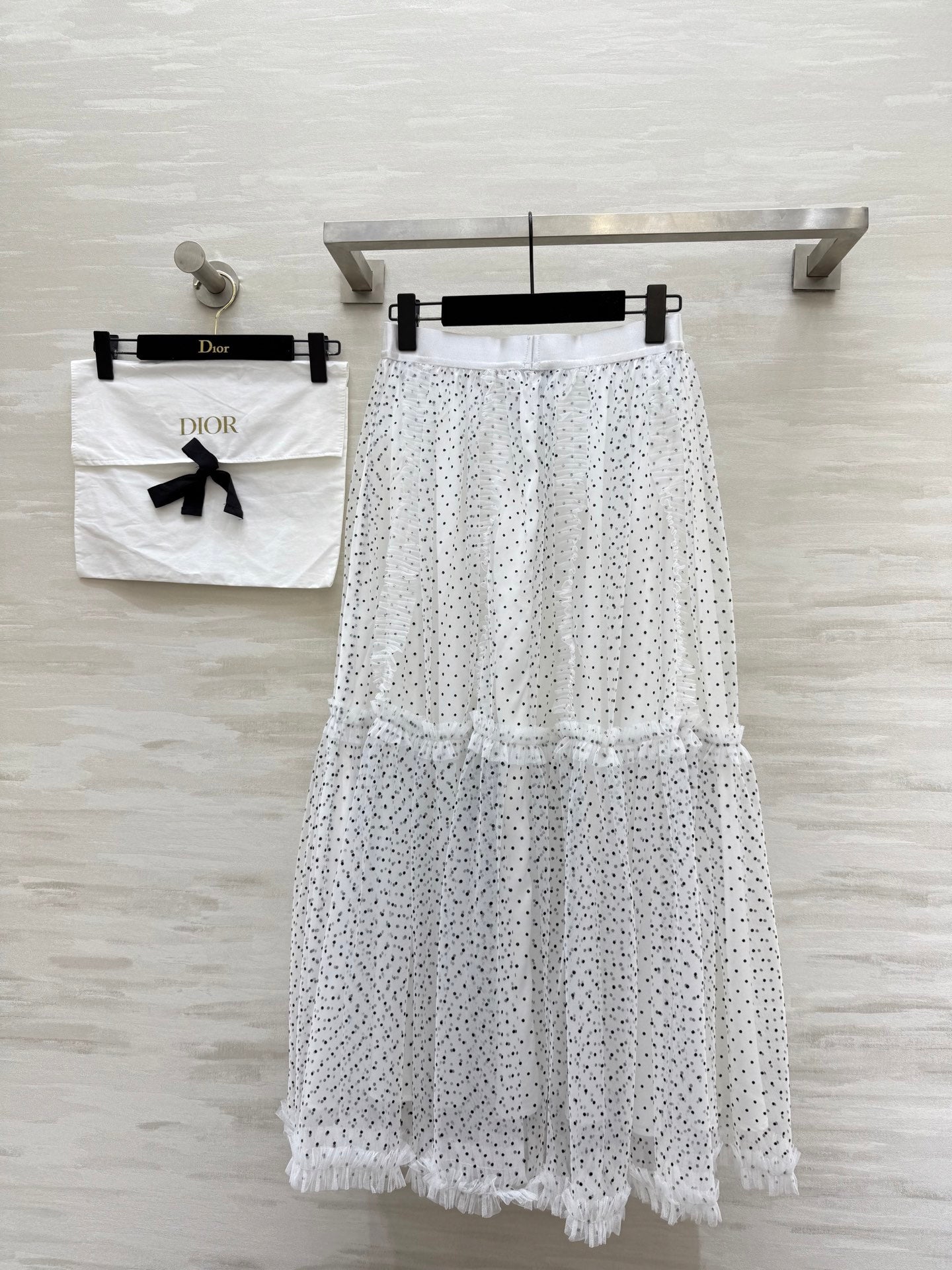 DIOR 25S LONG TULLE SKIRT STYLE 026
