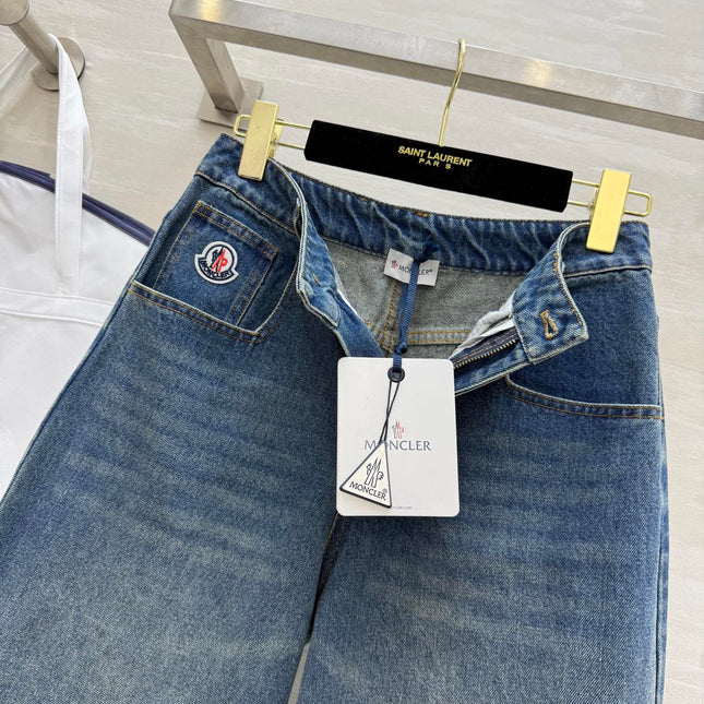MONCLER 25S STRAIGHT-LEG JEANS 303379