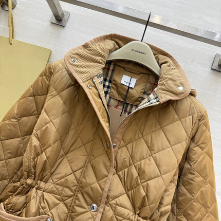 BURBERRY 25S HOODED DOWN COAT 163
