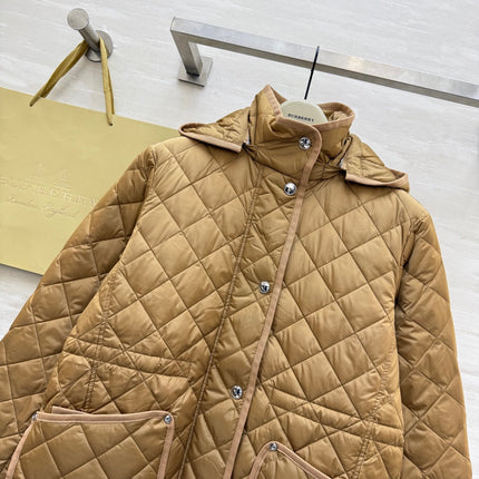 BURBERRY 25S HOODED DOWN COAT 163