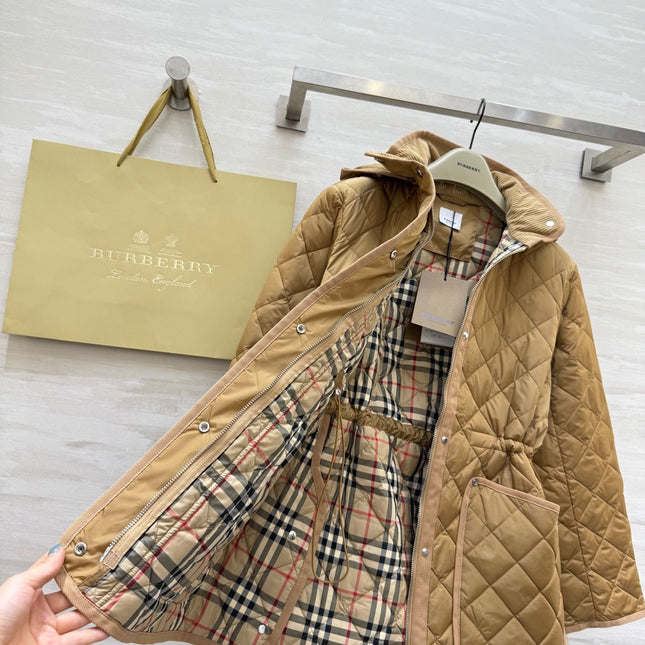 BURBERRY 25S HOODED DOWN COAT 163