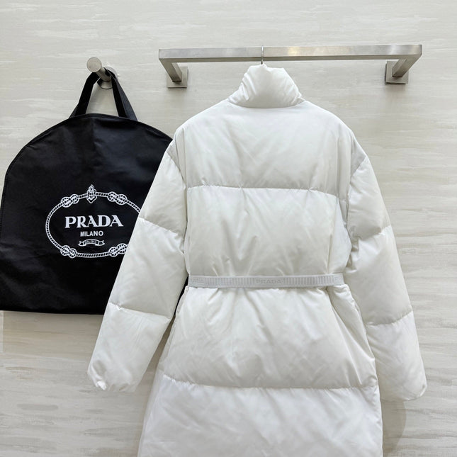 PRADA 25S LONG DOWN PUFFER JACKET 467
