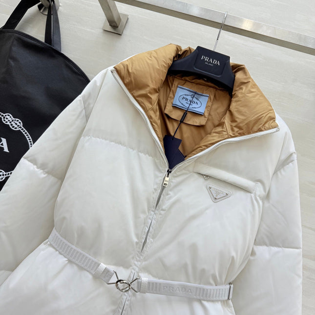 PRADA 25S LONG DOWN PUFFER JACKET 467