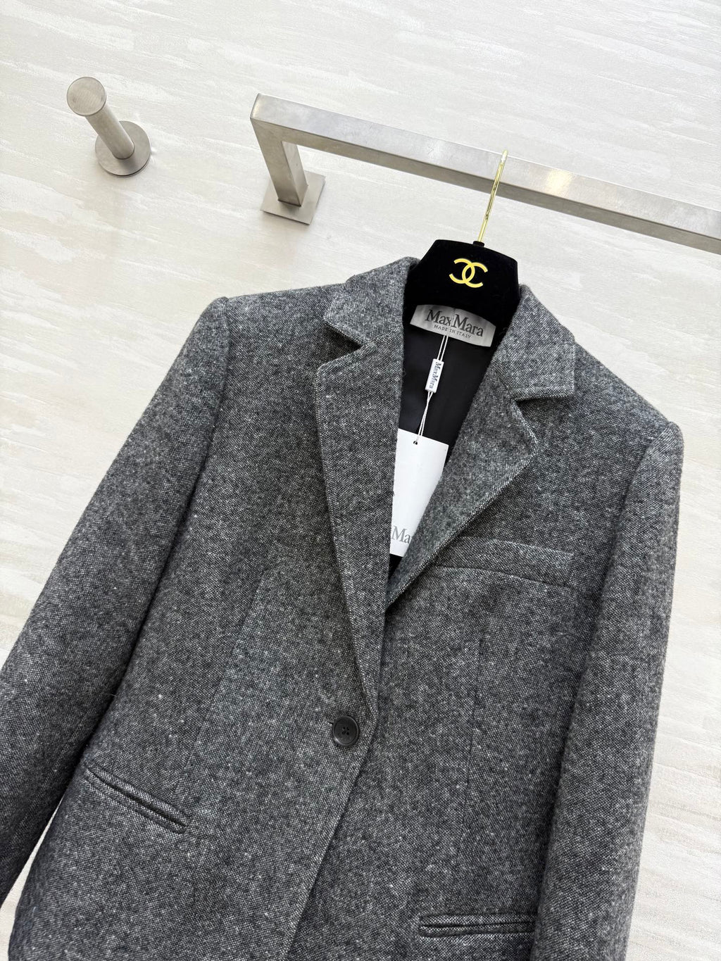 MAX MARA 25S KNIT VEST BLAZER 665254