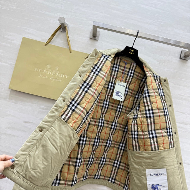 BURBERRY 25S NOTCHED-COLLAR JACKET 248