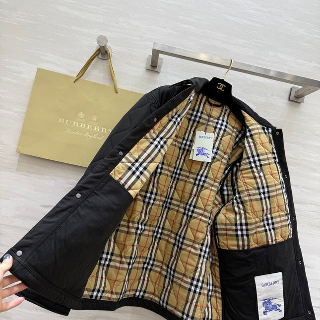 BURBERRY 25S NOTCHED-COLLAR JACKET 249