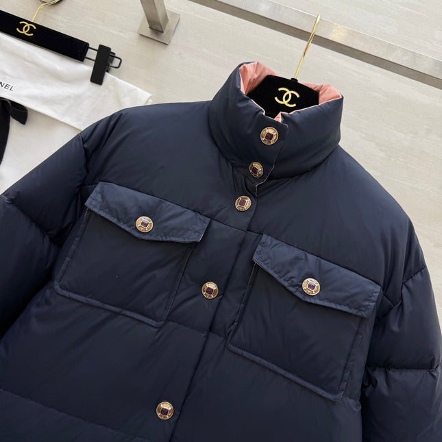 CHANEL 25S COCO NEIGE LONG COAT 483