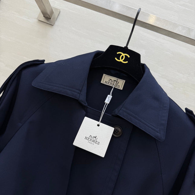 HERMES 25S LONG COAT 387
