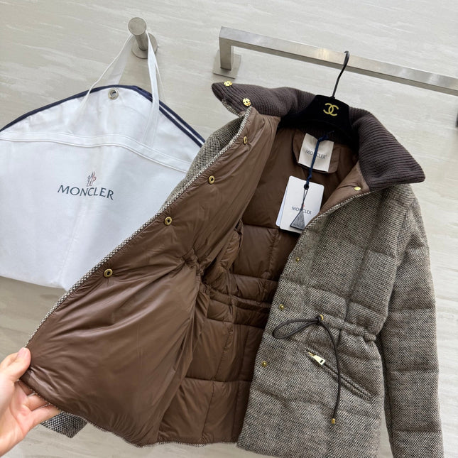 MONCLER 25S TWEED DOWN JACKET 307