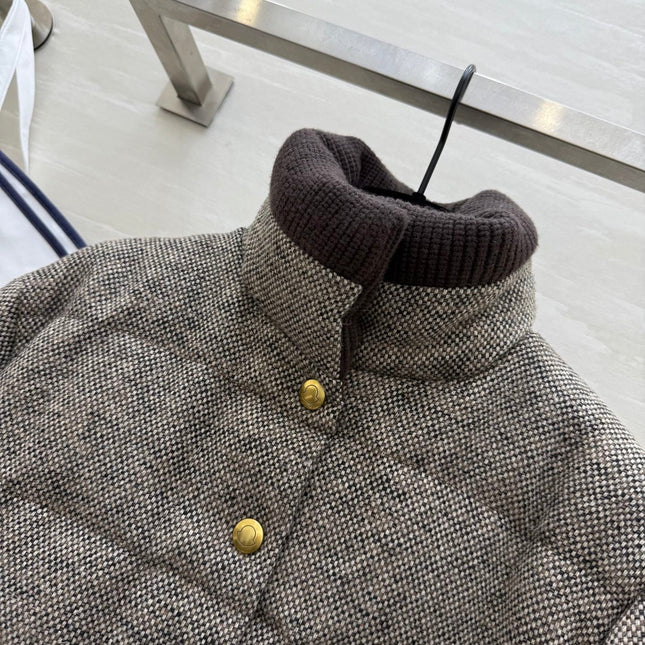 MONCLER 25S TWEED DOWN JACKET 307