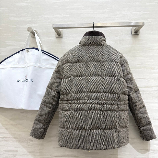 MONCLER 25S TWEED DOWN JACKET 307
