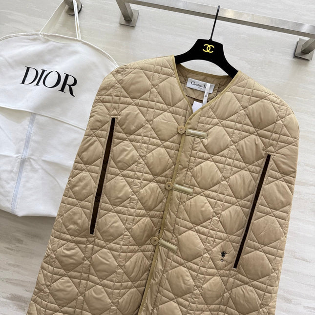 DIOR 25S LONG QUILTED COAT 781