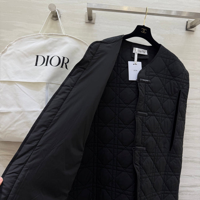 DIOR 25S LONG QUILTED COAT 780