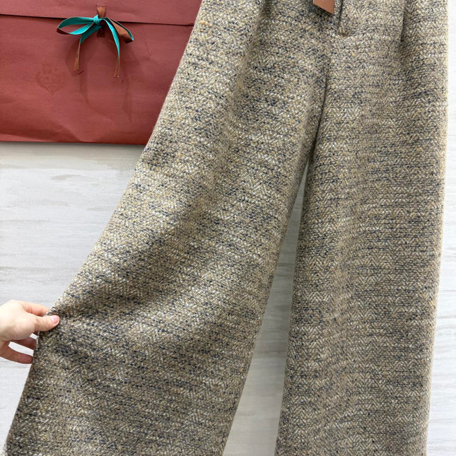 LP 26S WIDE-LEG WOOL PANTS 578