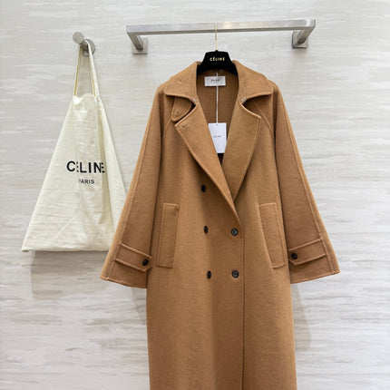 CELINE 26S LONG WOOL COAT 784306