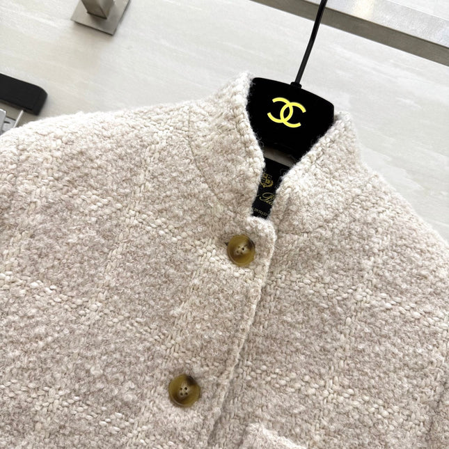 LP 26S ALPACA-BLEND TWEED JACKET 443