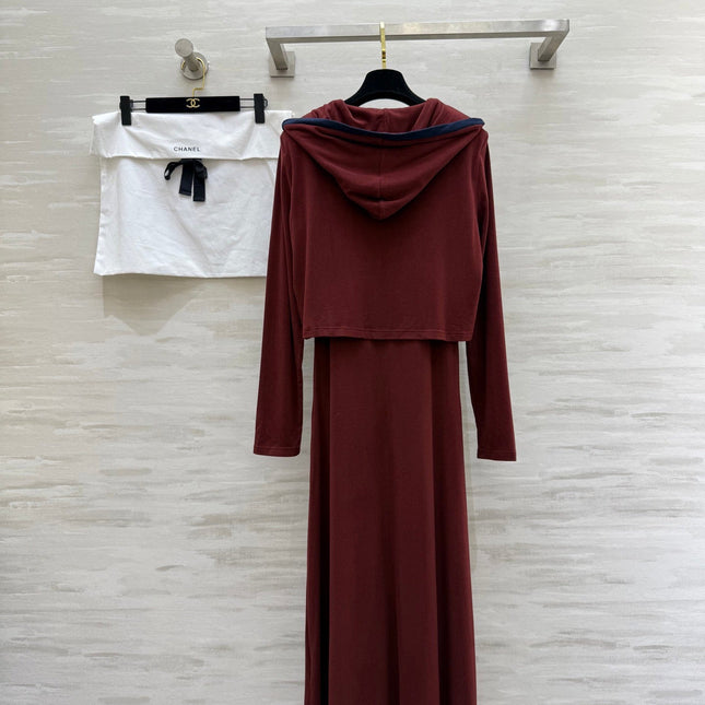 CHANEL 26S JACKET AND SLEEVELESS DRESS SET 962