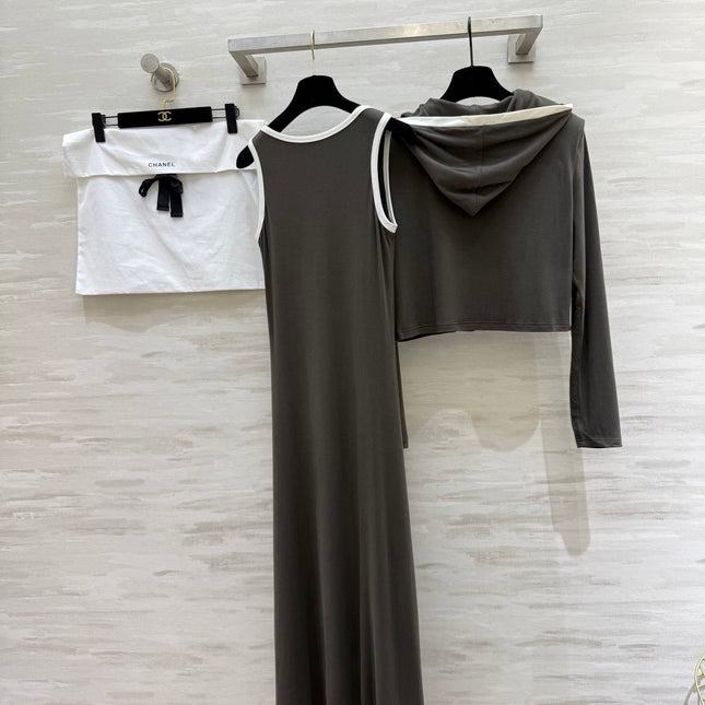 CHANEL 26S JACKET AND SLEEVELESS DRESS SET 960