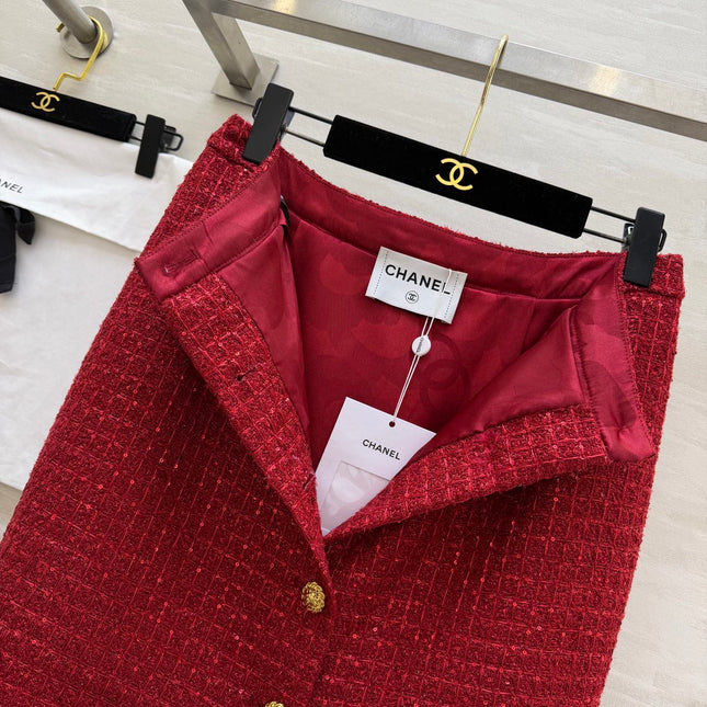 CHANEL 26S WOOL SKIRT 926