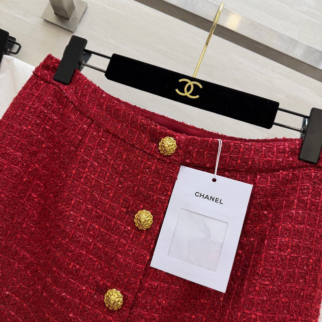CHANEL 26S WOOL SKIRT 926