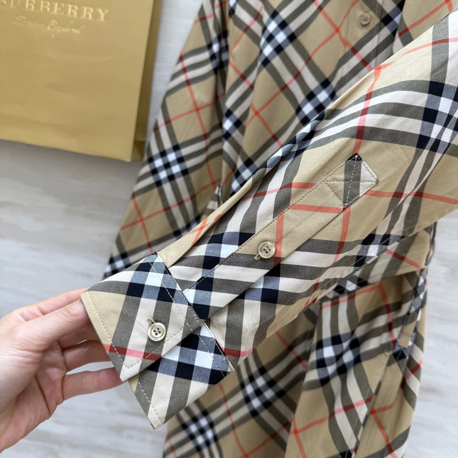 BURBERRY 26S SHIRT DRESS 415