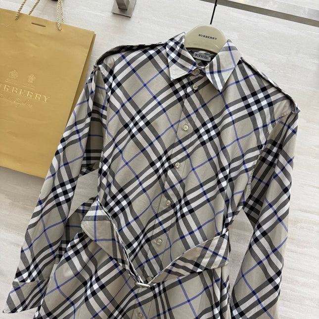 BURBERRY 26S SHIRT DRESS 414