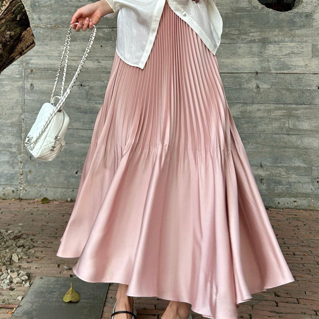 YSL 26S PLEATED MIDI SKIRT 269