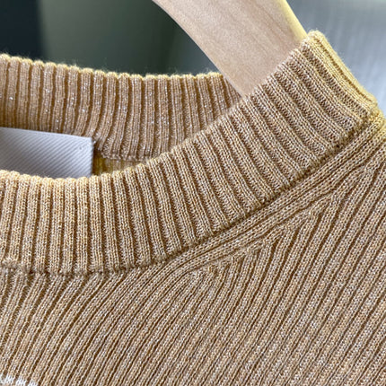 BURBERRY 26S SHORT-SLEEVE SWEATER 393