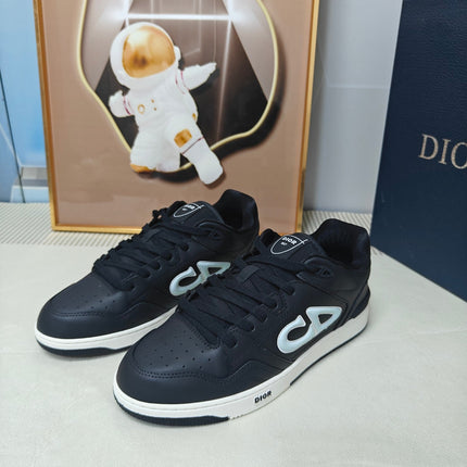 DIOR 26S LOW-TOP SNEAKER IN BLACK CALFSKIN