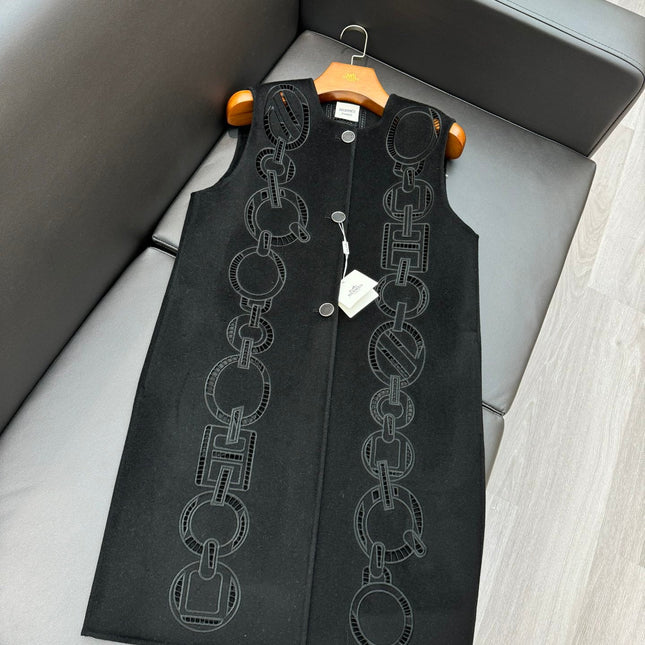 HERMES 25S LONG GILET 099