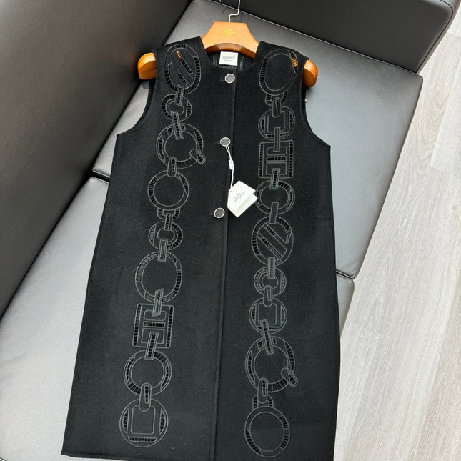 HERMES 25S LONG GILET 099