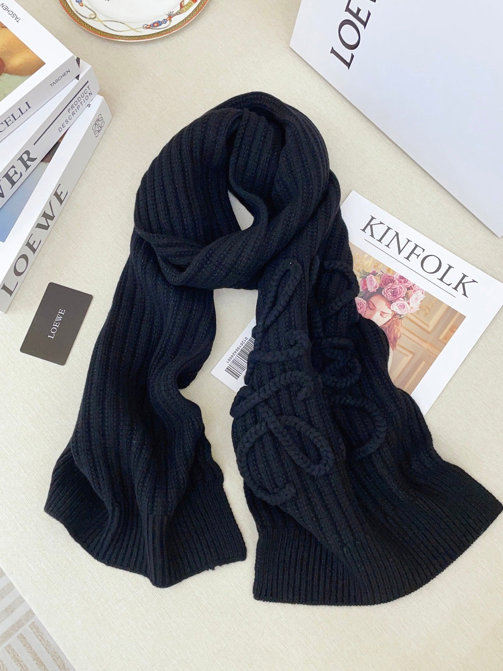 LOEWE 26S SCARF 180 IN CASHMERE 149164