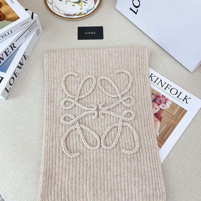 LOEWE 26S SCARF 180 IN CASHMERE 130331